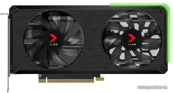 

Видеокарта PNY GeForce RTX 3060 Ti 8GB XLR8 Gaming Revel Epic-X RGB Dual Fan