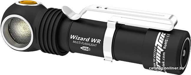 

Фонарь Armytek Wizard WR Magnet USB (красно-белый)