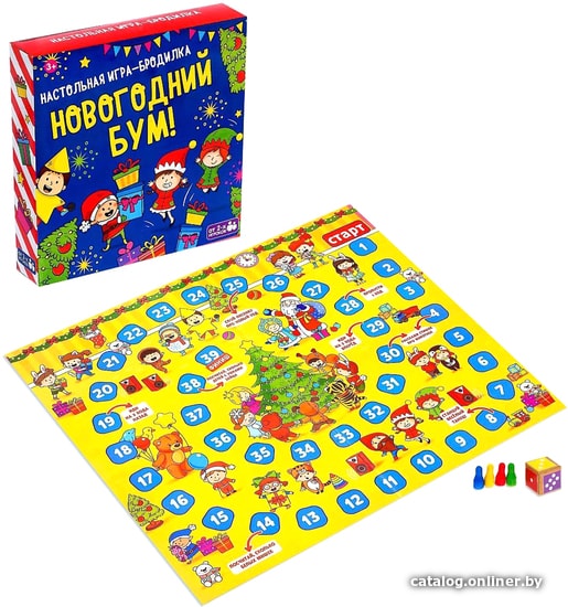 

Настольная игра Лас Играс Новогодний бум 4469681