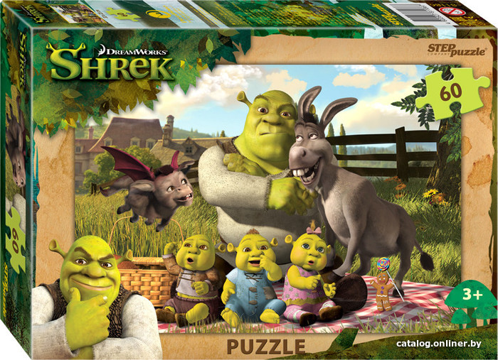 

Пазл Step Puzzle Shrek 81186 (60 эл)