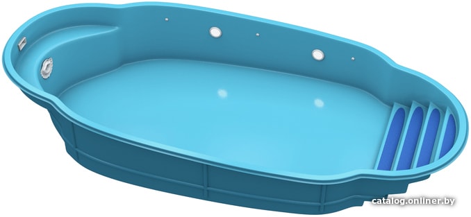 

Композитный бассейн Empire Pools Орлеан Econom (9.2x4.3 м)