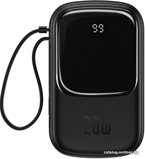 

Внешний аккумулятор Baseus Qpow Digital Display PPQD-H01 20000mAh (черный)