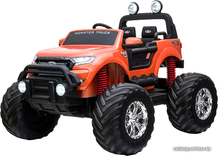 

Электромобиль RiverToys Ford Ranger Monster Truck 4WD DK-MT550 (оранжевый глянец)
