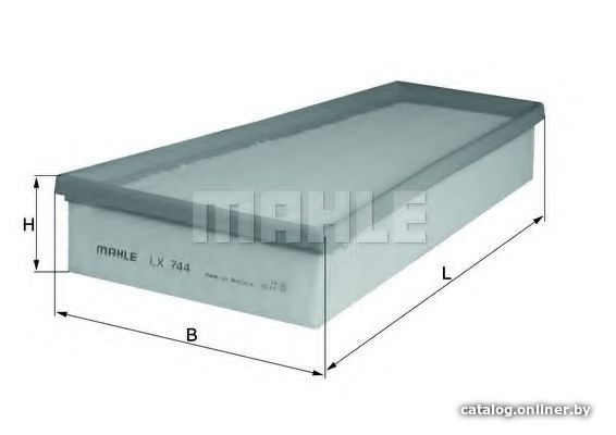 

Воздушный фильтр Mahle Knecht LX744