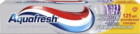 

Зубная паста Aquafresh Безупречное отбеливание 125 мл
