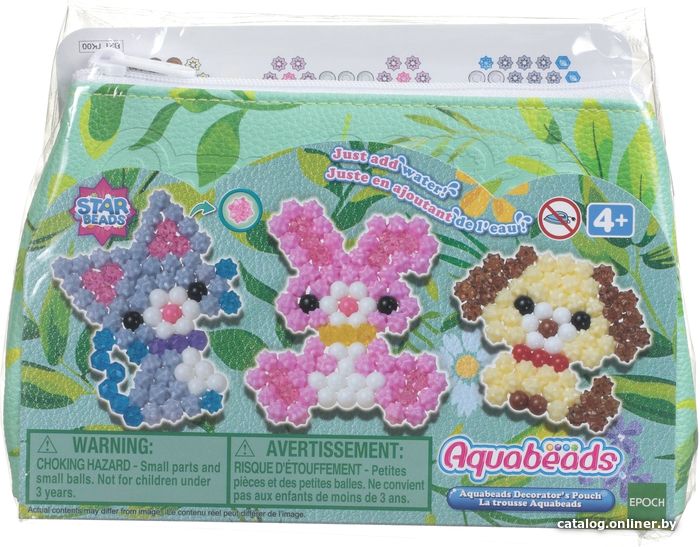 

Набор для создания поделок/игрушек Aquabeads Аквамозаика Пенал дизайнера Зверюшки 31854