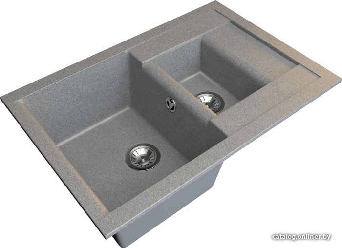 

Кухонная мойка Гамма Гранит Granite-10 (темно-серый)