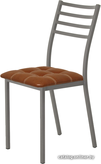 

Стул AMC Comfort 4.44 (кожзам, терракот/графит)