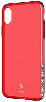 

Чехол для телефона Baseus Simple Series Case для Apple iPhone X/XS (красный)