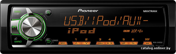 

USB-магнитола Pioneer MVH-X460UI