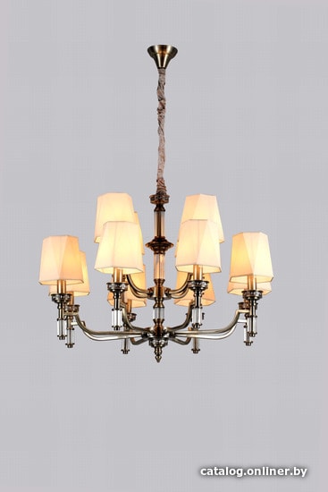 

Подвесная люстра Veneto Luce 8679/8+4BR BRONZE (1)