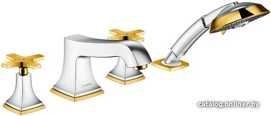 

Смеситель Hansgrohe Metropol Classic 31449090 (хром/золото)