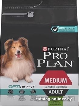 

Сухой корм для собак Pro Plan Optidigest Sensitive Digestion 14 кг