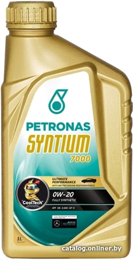 

Моторное масло Petronas Syntium 7000 0W-20 1л