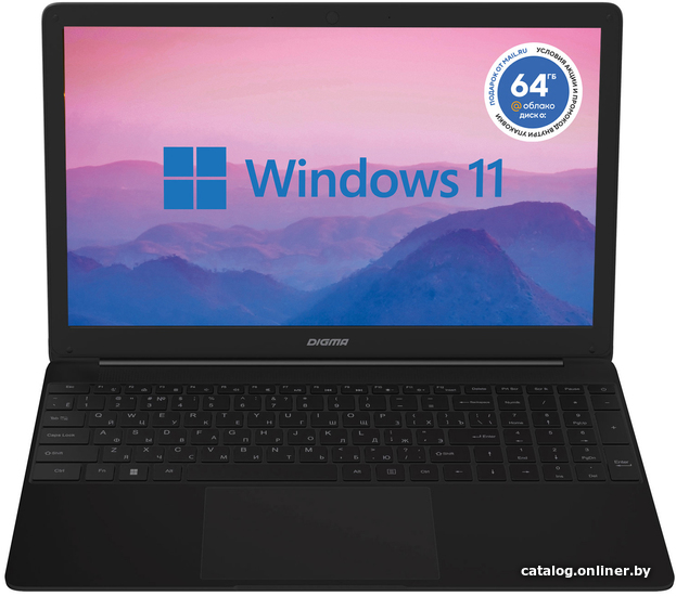 

Ноутбук Digma Eve 15 P417 NN5158CXW01