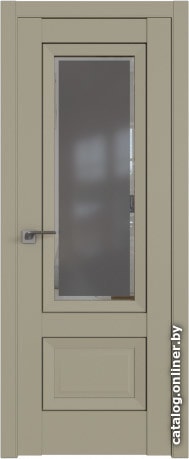 

Межкомнатная дверь ProfilDoors 2.90U 80x200 (шелгрэй, стекло square графит)