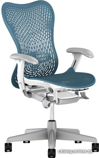 

Кресло Herman Miller Mirra 2 (цвет бирюзовый, спинка Triflex, наклон назад)