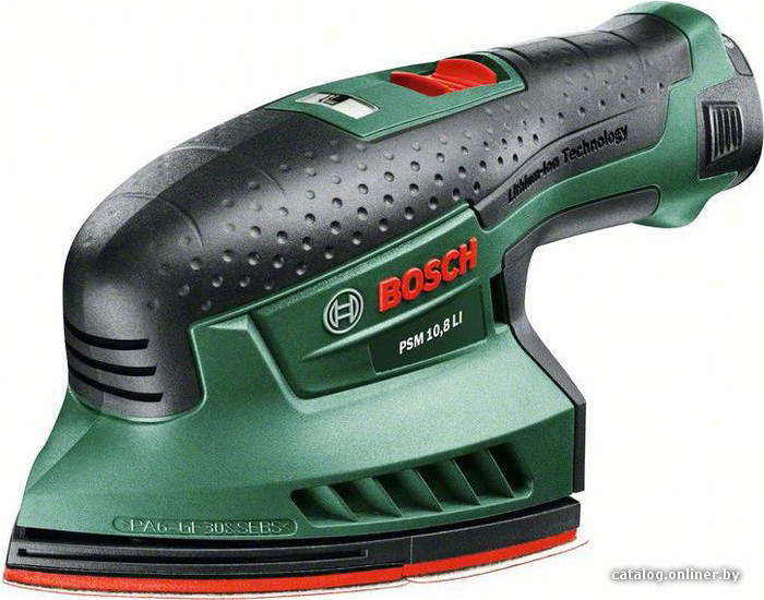 

Дельташлифмашина Bosch PSM 10.8 LI 0603976922 (без АКБ)