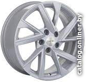 

Литые диски Khomen KHW1714 17x7" 5x114.3мм DIA 60.1мм ET 45мм F-Silver