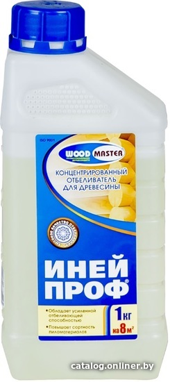 

Отбеливатель древесины Woodmaster Иней Проф (1 кг)