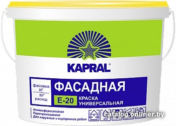 

Краска Kapral E20 Фасадная (15 л)