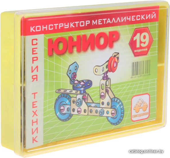 

Конструктор Самоделкин Юниор. Техник 03002