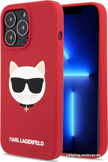 

Чехол для телефона CG Mobile Lagerfeld для iPhone 13 Pro Max KLHMP13XSLCHRE