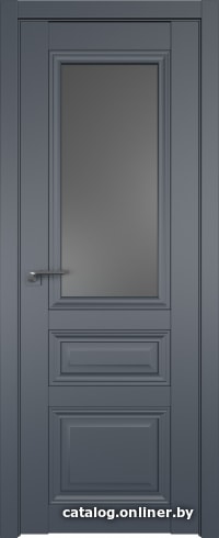 

Межкомнатная дверь ProfilDoors 2.109U 60x200 (антрацит, стекло графит)