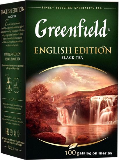 

Черный чай Greenfield English Edition черный 100 г