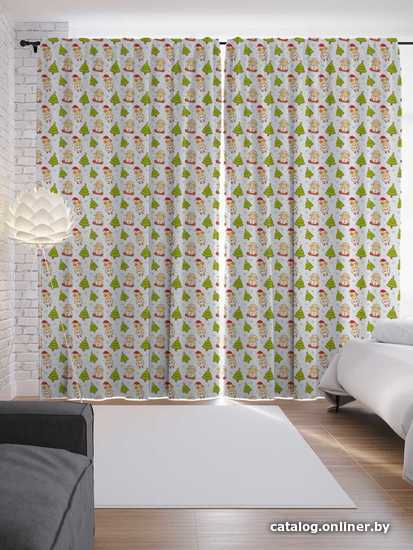 

Комплект штор JoyArty Овечки в шапках 1.45x2.65 м p_78632_145x265 (2 шт)