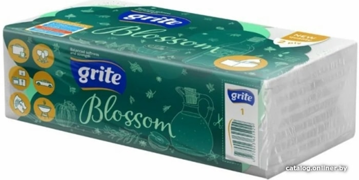 

Бумажные полотенца Grite Blossom (120 шт)