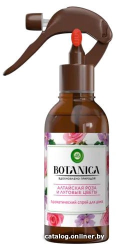 

Освежитель воздуха Air Wick Botanica Алтайская роза и луговые цветы 236 мл