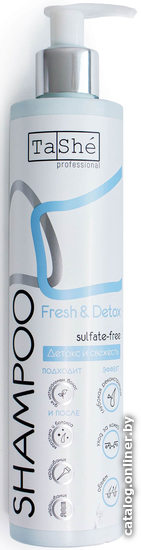 

Шампунь TaShe Professional Бессульфатный Fresh & Detox 300 мл