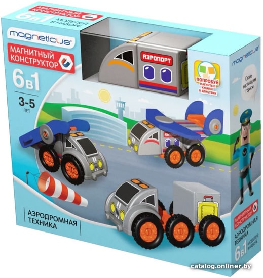 

Конструктор Magneticus BLO-002-05 Аэродромная техника