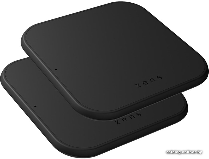 

Беспроводное зарядное Zens Single Wireless Charger Twin Pack (черный)