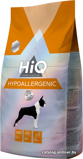 

Сухой корм для собак HiQ Hypoallergenic 18 кг