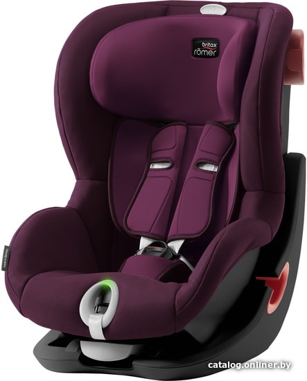 

Детское автокресло Britax Romer King II LS Black Series (бургунди)
