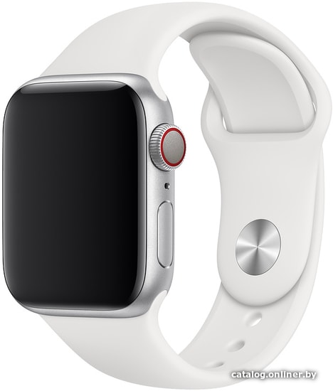 

Ремешок Apple спортивный 40 мм (белый) MTP52ZM