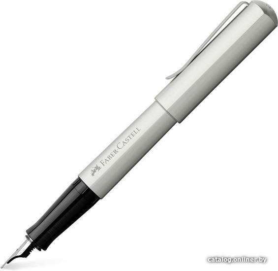 

Ручка перьевая Faber Castell Hexo Silver F 150591 (серебристый)