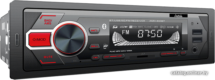 

USB-магнитола Aura AMH-203BT