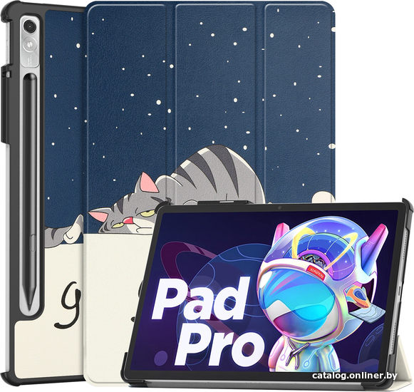 

Чехол для планшета JFK Smart Case для Lenovo Tab P11 Pro Gen 2 11.2 (спящий кот)