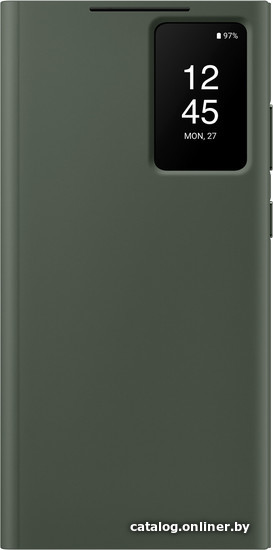 

Чехол для телефона Samsung Smart View Wallet Case S23 Ultra (хаки)