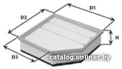 

Воздушный фильтр Clean filters MA3234