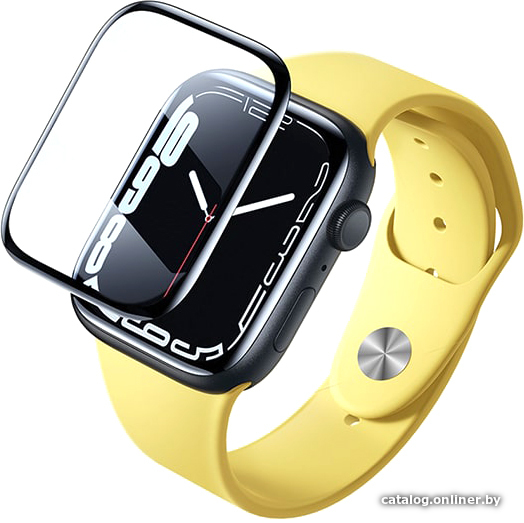 

Защитное стекло Baseus SGWJ010301 (для Apple Watch 7) Black 2 шт