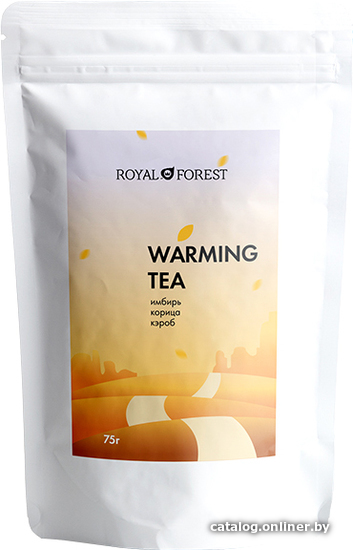 

Черный чай Royal Forest Черный с имбирем и корицей 75 г