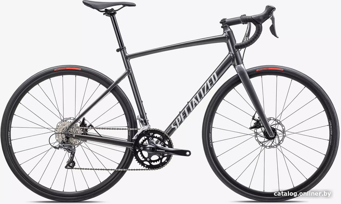 

Велосипед Specialized Allez 58см 2022 (Gloss Smoke/White/Silver Dust)