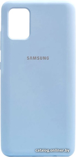 

Чехол для телефона EXPERTS Original Tpu для Samsung Galaxy A31 с LOGO (фиалковый)