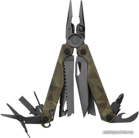 

Мультитул Leatherman Charge Plus Forest Camo (зеленый)