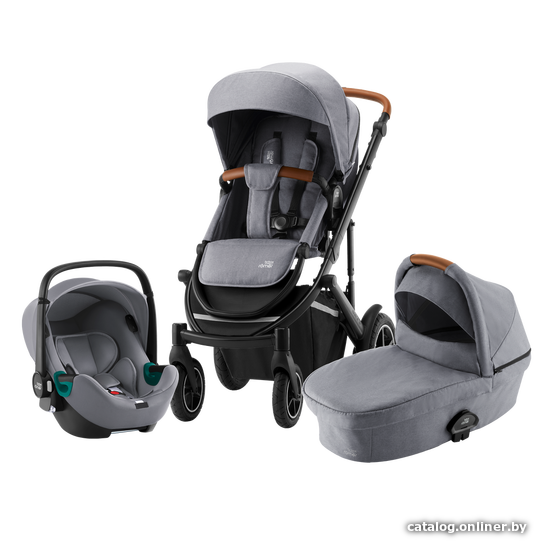 

Универсальная коляска Britax Romer Smile III Comfort i-Sense (3 в 1, frost grey)