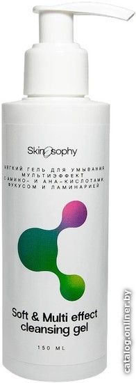 

Skinosophy Гель для умывания с амино- и AHA-кислотами SKY260 150 мл